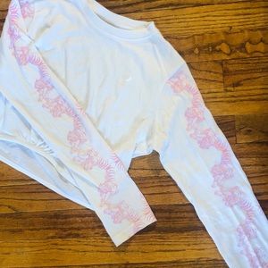 boohoo X Pepsi Long Sleeve Crop W/ Tiger Detail